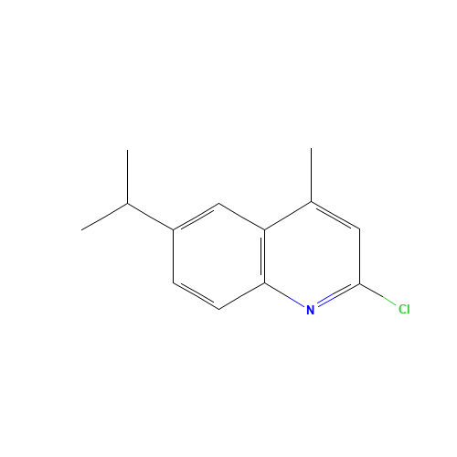 2-chloro-4-methyl-6-propan-2-ylquinoline (CAS: 952434-93-4) - Related Chemical Product