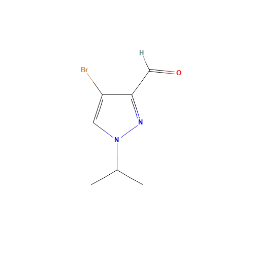 4-bromo-1-propan-2-ylpyrazole-3-carbaldehyde (CAS: 1383855-42-2) - Related Chemical Product