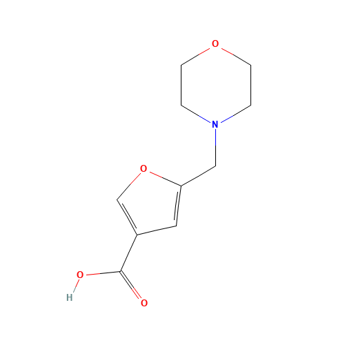 5-(morpholin-4-ylmethyl)furan-3-carboxylic acid (CAS: 932854-92-7) - Related Chemical Product