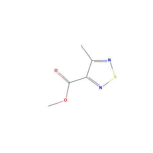 methyl 4-methyl-1,2,5-thiadiazole-3-carboxylate (CAS: 350010-04-7) - Related Chemical Product
