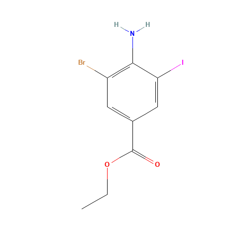 ethyl 4-amino-3-bromo-5-iodobenzoate (CAS: 437707-51-2) - Related Chemical Product