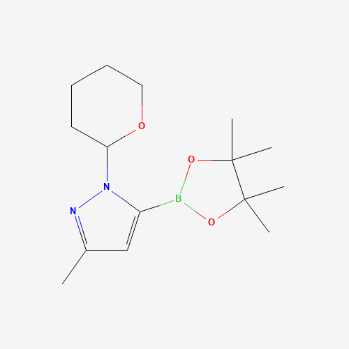 3-methyl-1-(oxan-2-yl)-5-(4,4,5,5-tetramethyl-1,3,2-dioxaborolan-2-yl)pyrazole (CAS: 1486485-62-4) - Related Chemical Product