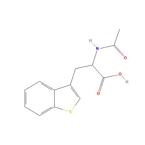 2-acetamido-3-(1-benzothiophen-3-yl)propanoic acid (CAS: 63024-19-1) - Related Chemical Product