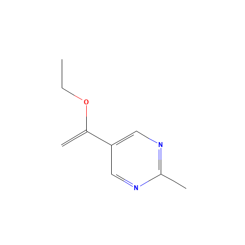 5-(1-ethoxyethenyl)-2-methylpyrimidine (CAS: 1421922-89-5) - Related Chemical Product