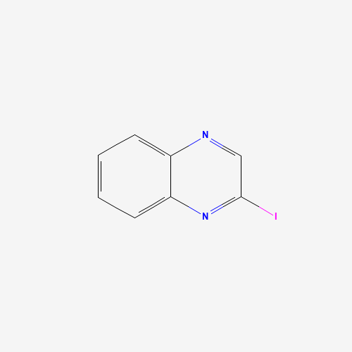 2-iodoquinoxaline (CAS: 36856-92-5) - Chemical Structure and Molecular Formula 