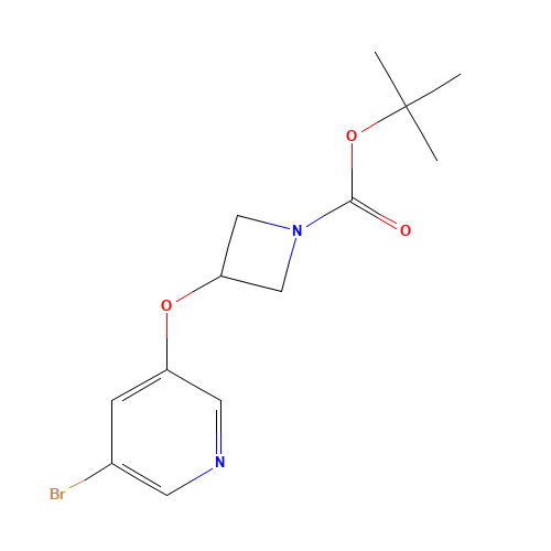 tert-butyl 3-(5-bromopyridin-3-yl)oxyazetidine-1-carboxylate (CAS: 1374144-65-6) - Related Chemical Product