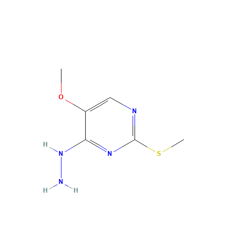 (5-methoxy-2-methylsulfanylpyrimidin-4-yl)hydrazine (CAS: 89488-88-0) - Related Chemical Product