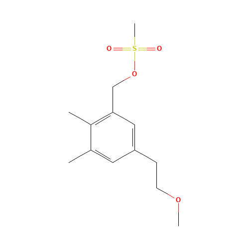 [5-(2-methoxyethyl)-2,3-dimethylphenyl]methyl methanesulfonate (CAS: 1266728-16-8) - Related Chemical Product