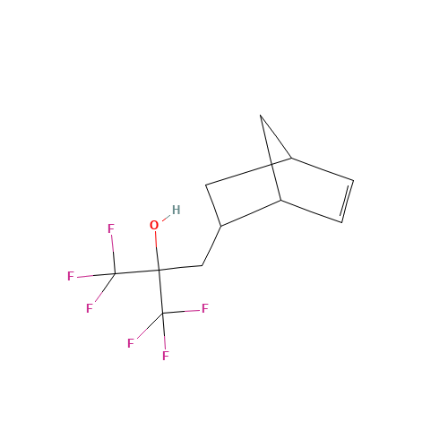 2-(5-bicyclo[2.2.1]hept-2-enylmethyl)-1,1,1,3,3,3-hexafluoropropan-2-ol (CAS: 196314-61-1) - Related Chemical Product