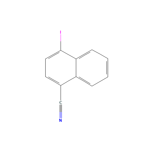 4-iodonaphthalene-1-carbonitrile (CAS: 140456-96-8) - Related Chemical Product