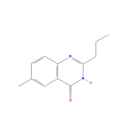 6-methyl-2-propyl-1H-quinazolin-4-one (CAS: 134603-89-7) - Related Chemical Product