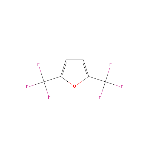 2,5-bis(trifluoromethyl)furan (CAS: 56286-72-7) - Chemical Structure and Molecular Formula 