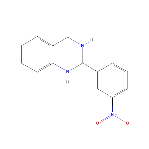 2-(3-nitrophenyl)-1,2,3,4-tetrahydroquinazoline (CAS: 84571-10-8) - Related Chemical Product