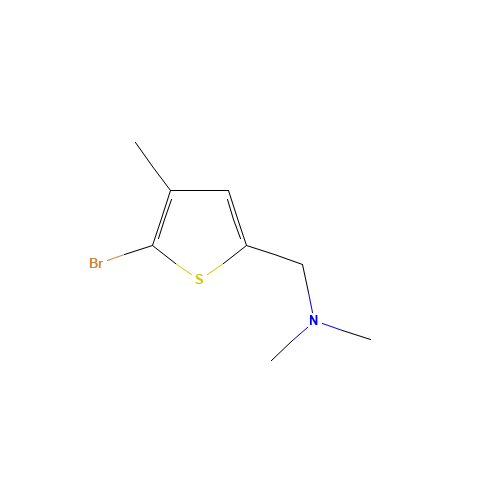 1-(5-bromo-4-methylthiophen-2-yl)-N,N-dimethylmethanamine (CAS: 1364268-40-5) - Related Chemical Product