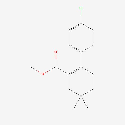 methyl 2-(4-chlorophenyl)-5,5-dimethylcyclohexene-1-carboxylate (CAS: 1027345-20-5) - Related Chemical Product