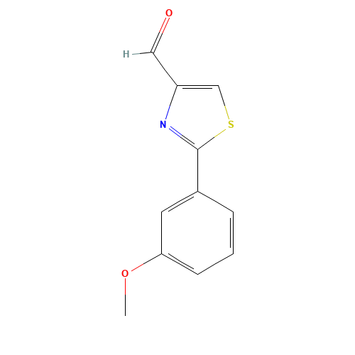 2-(3-methoxyphenyl)-1,3-thiazole-4-carbaldehyde (CAS: 749902-11-2) - Related Chemical Product
