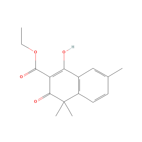 ethyl 1-hydroxy-4,4,7-trimethyl-3-oxonaphthalene-2-carboxylate (CAS: 63228-89-7) - Related Chemical Product