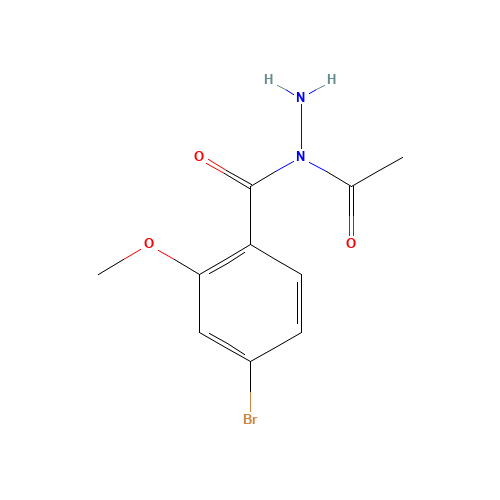 N-acetyl-4-bromo-2-methoxybenzohydrazide (CAS: 1231191-67-5) - Related Chemical Product