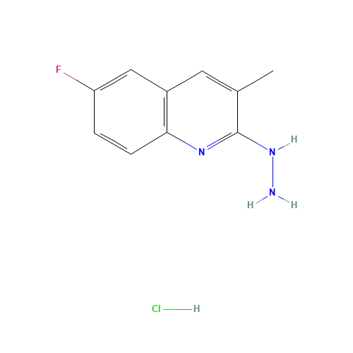 (6-fluoro-3-methylquinolin-2-yl)hydrazine;hydrochloride (CAS: 1017360-40-5) - Related Chemical Product
