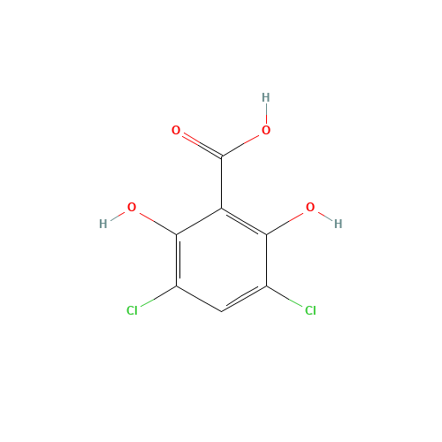 3,5-dichloro-2,6-dihydroxybenzoic acid (CAS: 26754-76-7) - Related Chemical Product