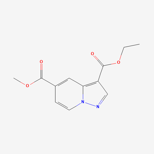 3-O-ethyl 5-O-methyl pyrazolo[1,5-a]pyridine-3,5-dicarboxylate (CAS: 1101120-00-6) - Related Chemical Product