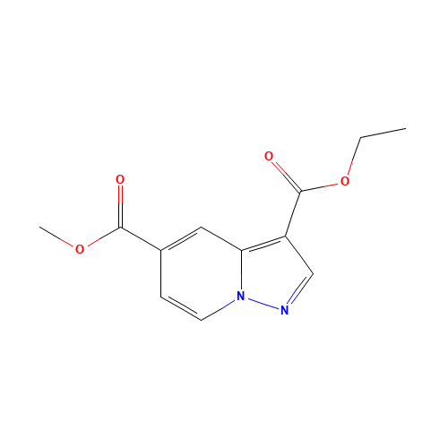 3-O-ethyl 5-O-methyl pyrazolo[1,5-a]pyridine-3,5-dicarboxylate (CAS: 1101120-00-6) - Related Chemical Product