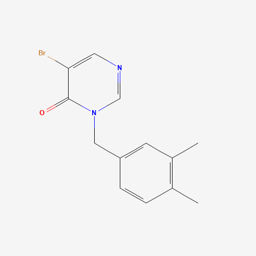 5-bromo-3-[(3,4-dimethylphenyl)methyl]pyrimidin-4-one (CAS: 960298-49-1) - Related Chemical Product