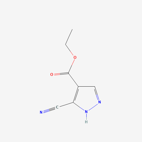 ethyl 5-cyano-1H-pyrazole-4-carboxylate (CAS: 119741-57-0) - Related Chemical Product