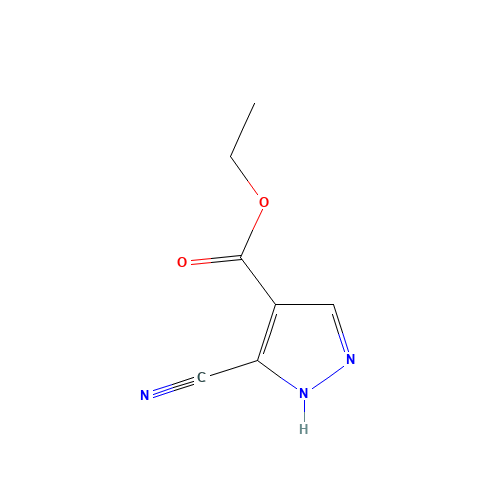ethyl 5-cyano-1H-pyrazole-4-carboxylate (CAS: 119741-57-0) - Related Chemical Product