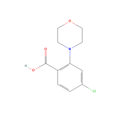 4-chloro-2-morpholin-4-ylbenzoic acid (CAS: 1197193-12-6) - Related Chemical Product
