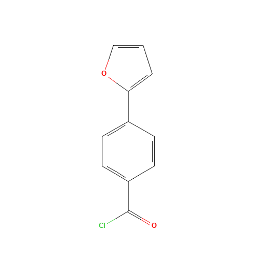 4-(furan-2-yl)benzoyl chloride (CAS: 713147-42-3) - Related Chemical Product
