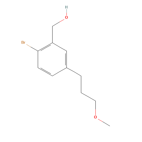 [2-bromo-5-(3-methoxypropyl)phenyl]methanol (CAS: 1247088-93-2) - Related Chemical Product