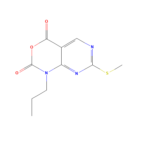 7-methylsulfanyl-1-propylpyrimido[4,5-d][1,3]oxazine-2,4-dione (CAS: 1253789-69-3) - Related Chemical Product