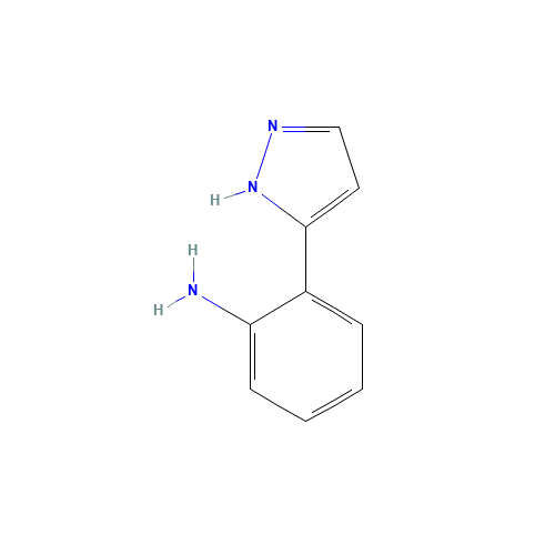 2-(1H-pyrazol-5-yl)aniline (CAS: 111562-32-4) - Related Chemical Product