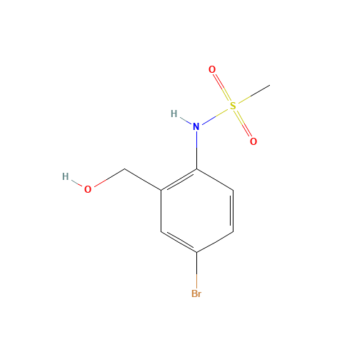 N-[4-bromo-2-(hydroxymethyl)phenyl]methanesulfonamide (CAS: 856898-38-9) - Related Chemical Product