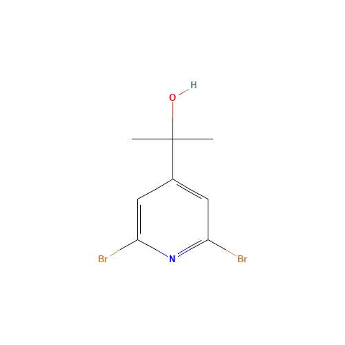 2-(2,6-dibromopyridin-4-yl)propan-2-ol (CAS: 1411772-34-3) - Related Chemical Product
