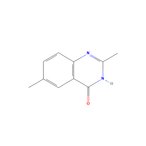 2,6-dimethyl-1H-quinazolin-4-one (CAS: 18731-19-6) - Chemical Structure and Molecular Formula 