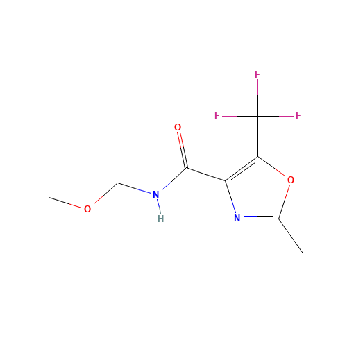 N-(methoxymethyl)-2-methyl-5-(trifluoromethyl)-1,3-oxazole-4-carboxamide (CAS: 1357098-06-6) - Related Chemical Product