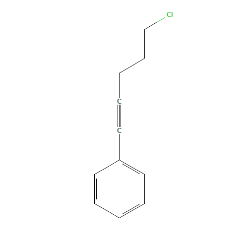 5-chloropent-1-ynylbenzene (CAS: 24463-87-4) - Related Chemical Product