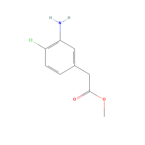 methyl 2-(3-amino-4-chlorophenyl)acetate (CAS: 59833-69-1) - Related Chemical Product