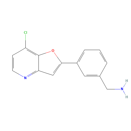 [3-(7-chlorofuro[3,2-b]pyridin-2-yl)phenyl]methanamine (CAS: 1360911-48-3) - Related Chemical Product