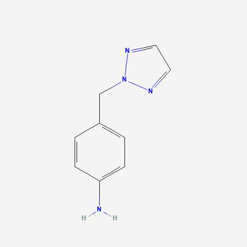 4-(triazol-2-ylmethyl)aniline (CAS: 157846-00-9) - Related Chemical Product