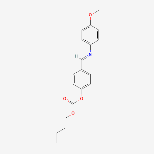 butyl [4-[(4-methoxyphenyl)iminomethyl]phenyl] carbonate (CAS: 50261-07-9) - Related Chemical Product