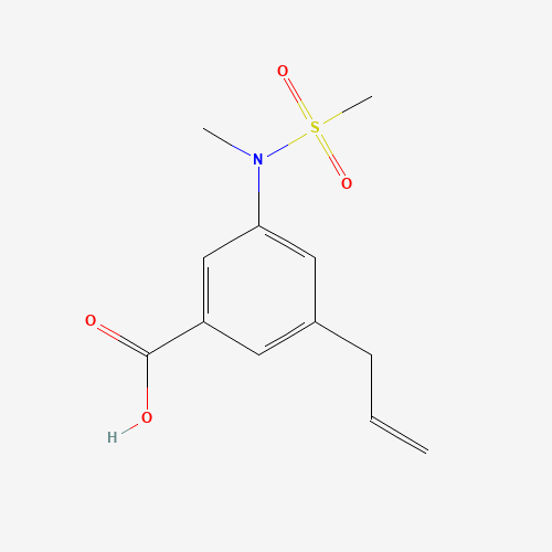 3-[methyl(methylsulfonyl)amino]-5-prop-2-enylbenzoic acid (CAS: 847157-50-0) - Related Chemical Product