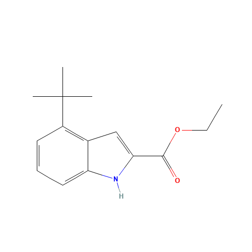 ethyl 4-tert-butyl-1H-indole-2-carboxylate (CAS: 1265236-28-9) - Related Chemical Product