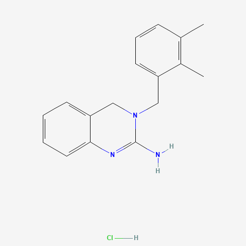 3-[(2,3-dimethylphenyl)methyl]-4H-quinazolin-2-amine;hydrochloride (CAS: 75063-99-9) - Related Chemical Product