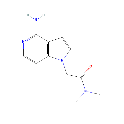 2-(4-aminopyrrolo[3,2-c]pyridin-1-yl)-N,N-dimethylacetamide (CAS: 494767-43-0) - Related Chemical Product