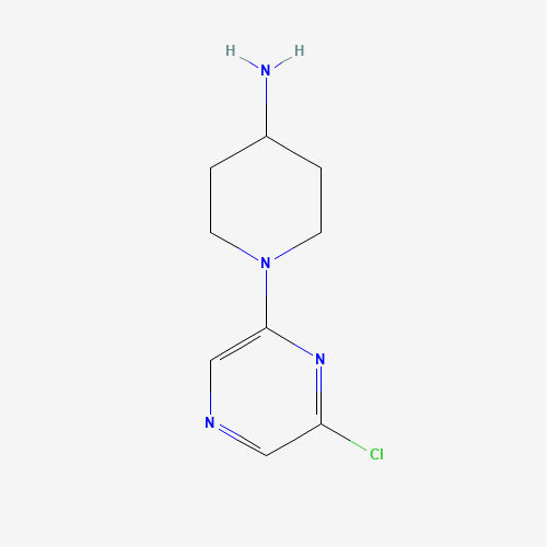 1-(6-chloropyrazin-2-yl)piperidin-4-amine (CAS: 80959-08-6) - Related Chemical Product