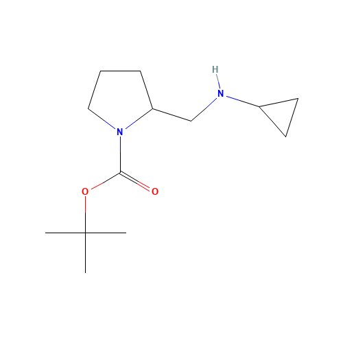 tert-butyl 2-[(cyclopropylamino)methyl]pyrrolidine-1-carboxylate (CAS: 1289387-44-5) - Related Chemical Product