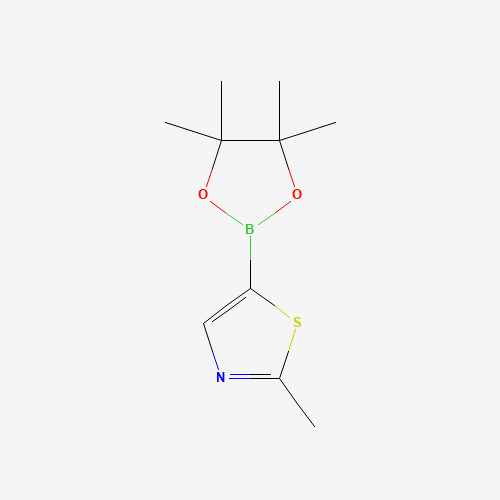 2-methyl-5-(4,4,5,5-tetramethyl-1,3,2-dioxaborolan-2-yl)-1,3-thiazole (CAS: 1218791-01-5) - Related Chemical Product